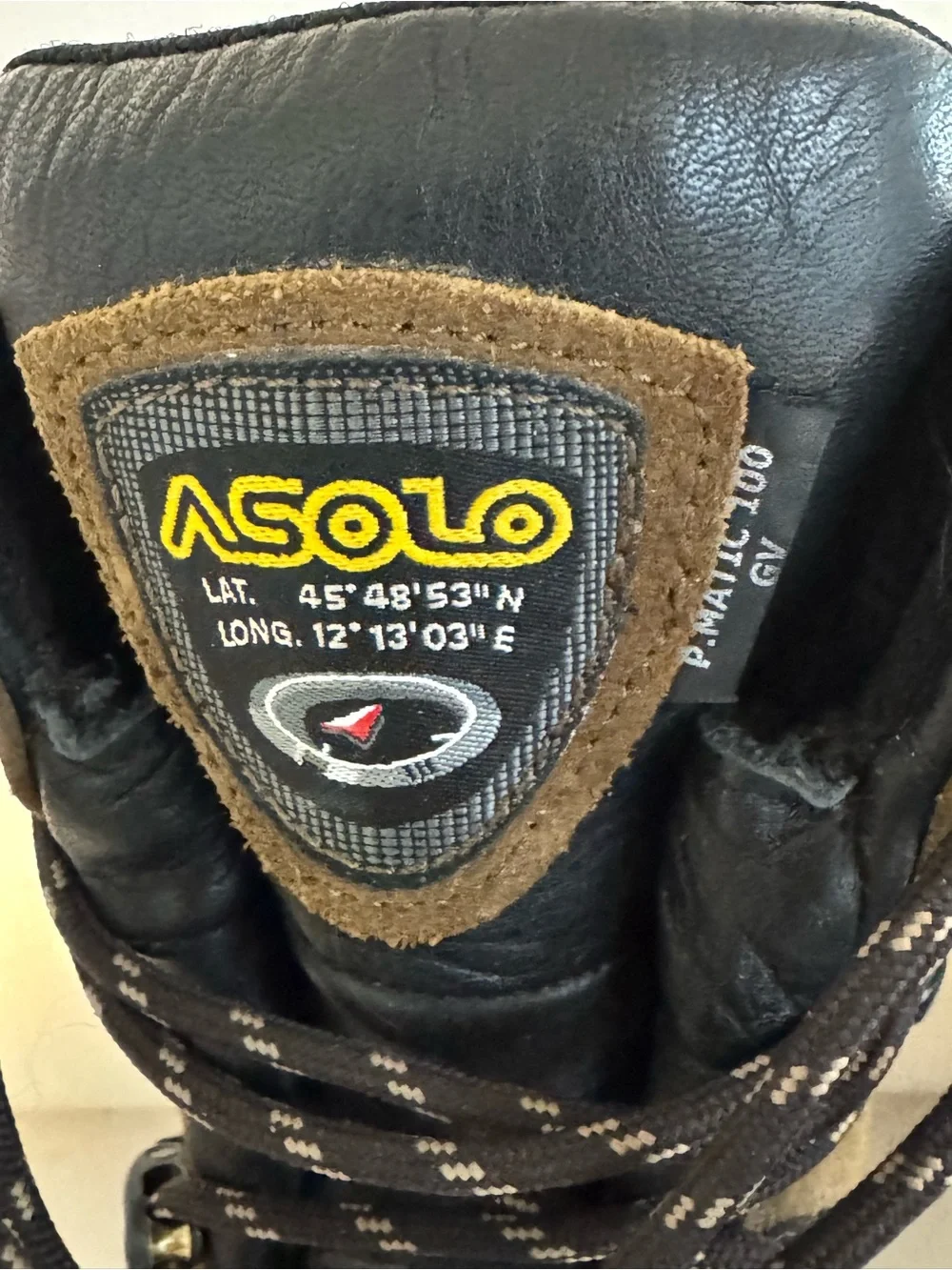 Asolo Power Matic 100 GV Men's Hiking Boots Waterproof Leather Backpacking - 9.5